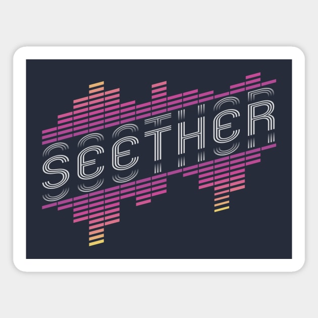 Vintage - Seether Magnet by Skeletownn